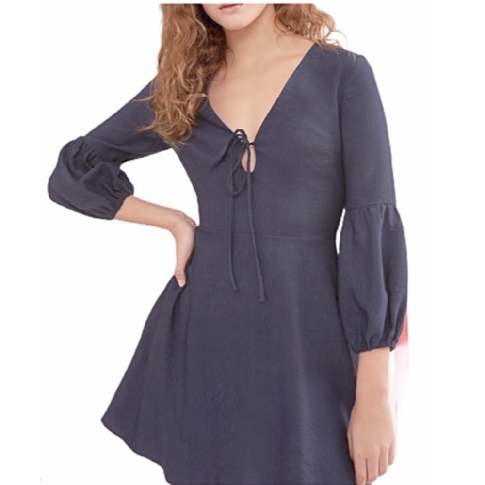 The Fifth Label Dress Navy blue Cutout Dress Soulmate Dress NEW WITH TAGS Size S